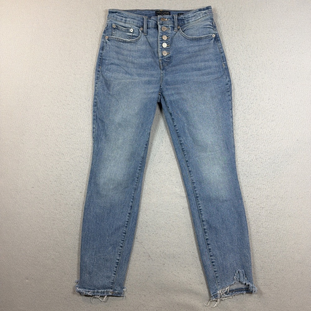 Lucky Brand Women's Size 8/29 Bridgette High Rise Skinny Jeans Blue Medium Wash